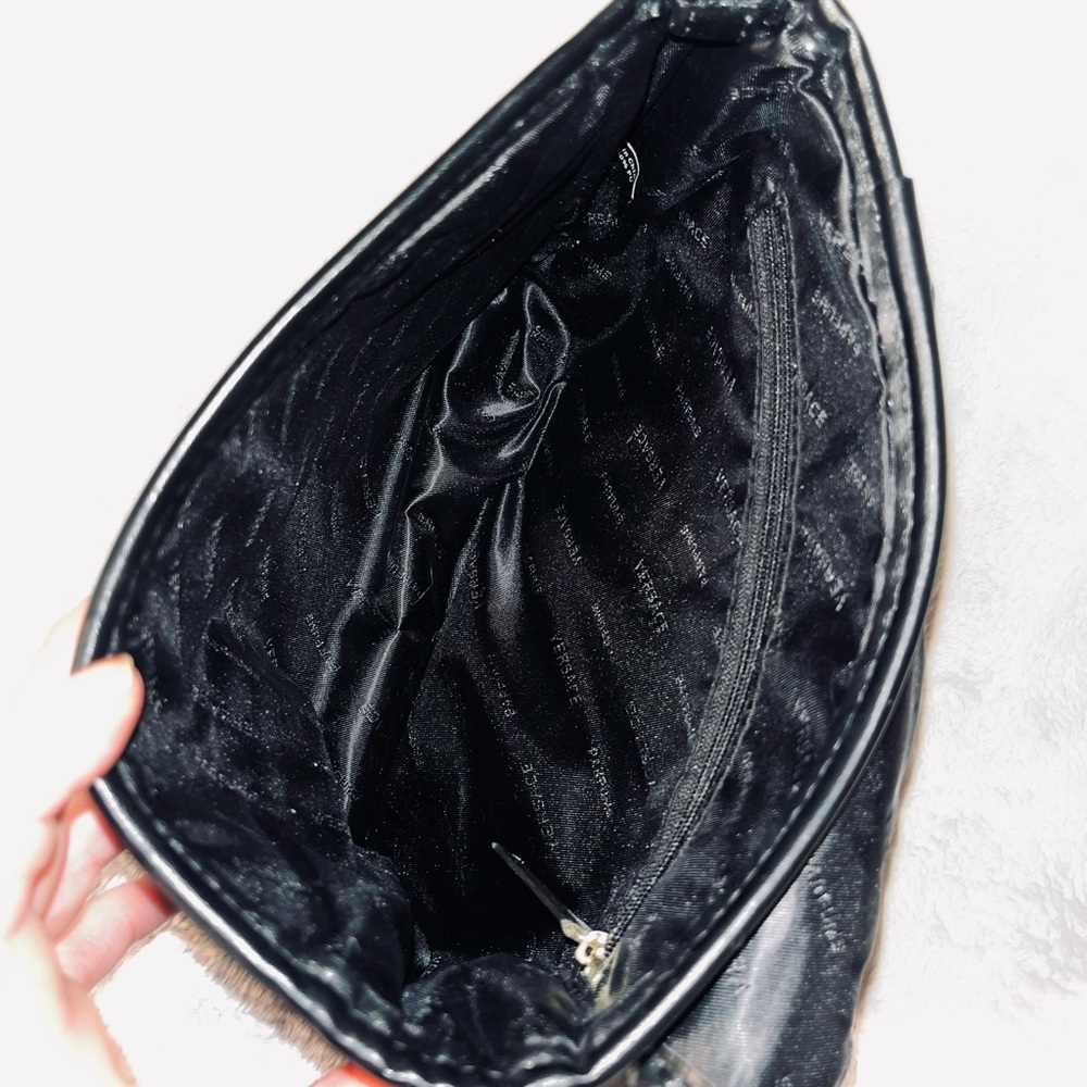VERSACE Quilted Clutch Wristlet Bag NWOT! - Picture 5 of 9